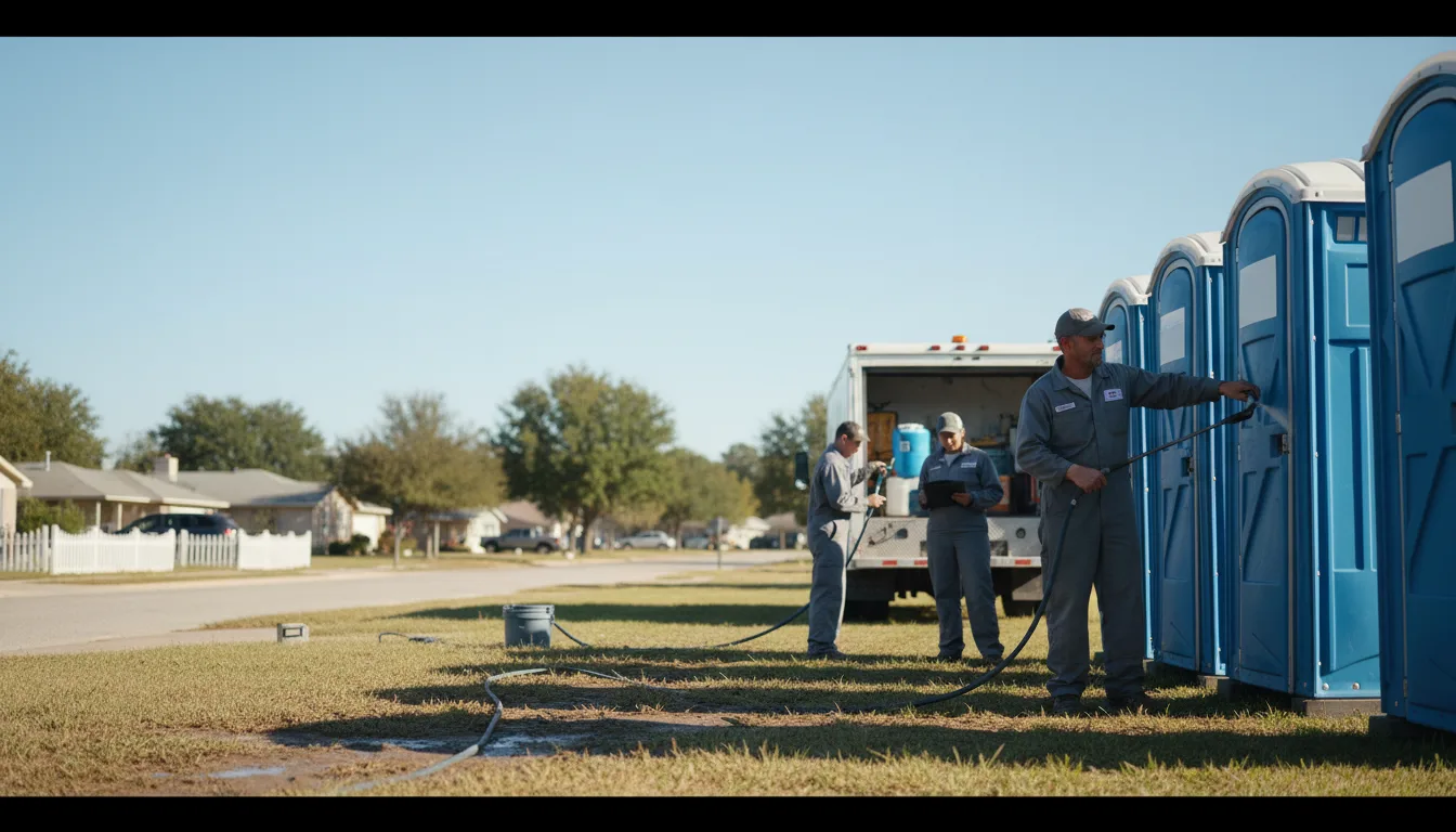 Long-Term Portable Toilet Rental in Depew, OK near me